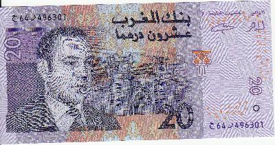 Beschrijving voorzijde: MOHAMMED VI